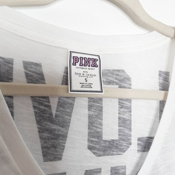 PINK New York American Flag Graphic T-Shirt EUC sz S - Picture 2 of 8